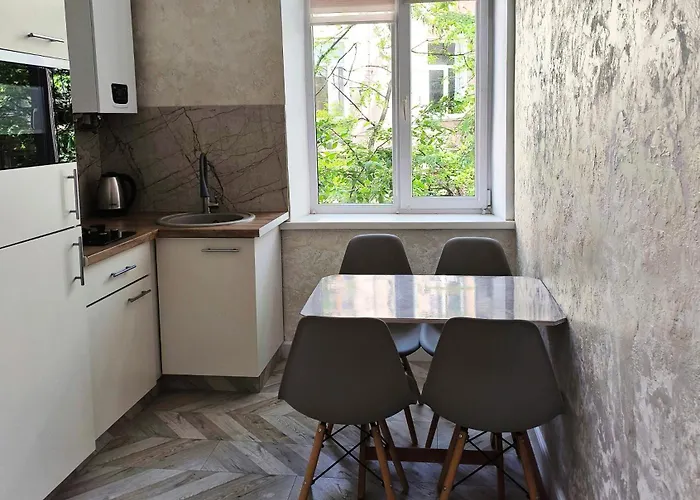 з виглядом на історичний центр львова